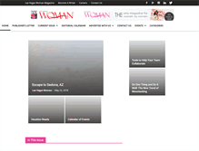 Tablet Screenshot of lvwomanmagazine.com